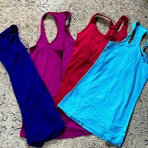 Lot of Lululemon Tanks